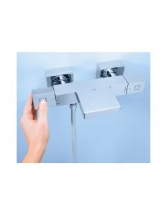 Maišytuvas voniai termostatinis Grohtherm Cube, chromas, Grohe