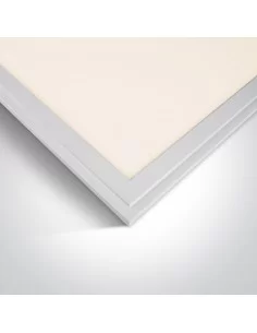 Įleidžiamas panelės tipo šviestuvas, Baltas, 50148E/W/W, ONE LIGHT