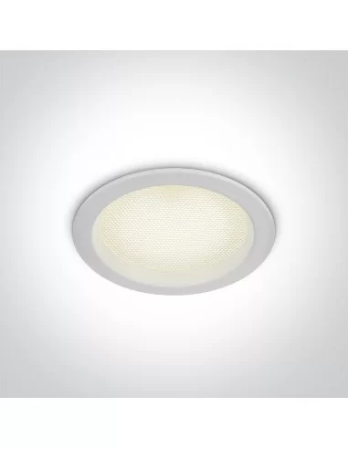 Įleidžiamas šviestuvas, Baltas, 10110U/W/C, ONE LIGHT