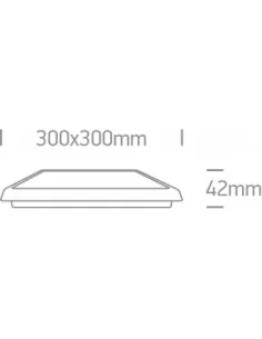 Virštinkinis šviestuvas, Baltas, 67372/W/C, ONE LIGHT