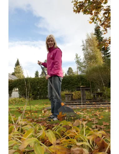 Grėblys lapams QuikFit S (mažas), be koto, Fiskars