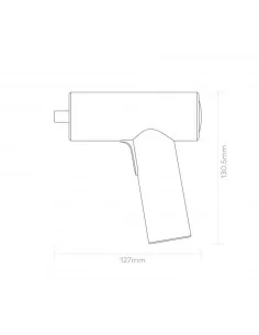 Suktuvas akumuliatorinis HOTO QWLSD008, 3.6V (mėlynas), Xiaomi