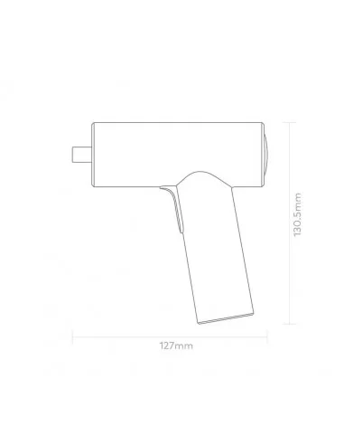 Suktuvas akumuliatorinis HOTO QWLSD008, 3.6V (mėlynas), Xiaomi