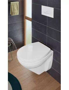 Unitazas pakabinamas O.Novo Compact su DirectFlush sistema, Villeroy&Boch