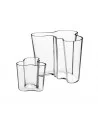 Vaza Alvar Aalto 95mm, skaidraus stiklo, Iittala