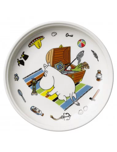 Rinkinys lėkštės ir puodelio Moomin Moomintroll, Muumi