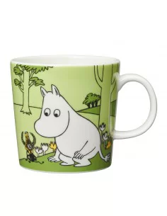 Puodelis Moomin 0,3 L Moomintroll grassgreen, Muumi