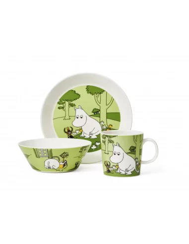 Puodelis Moomin 0,3 L Moomintroll grassgreen, Muumi