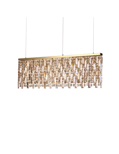 Pakabinamas šviestuvas elisir sp8 ottone, Ideal lux