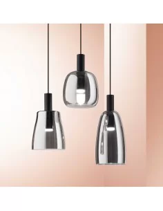 Pakabinamas šviestuvas coco-3 sp1 smoky grey, Ideal lux