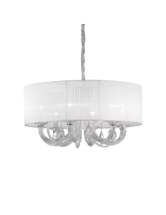 Pakabinamas šviestuvas swan sp6 white, Ideal lux