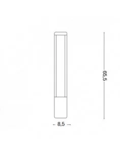 Pastatomas LED šviestuvas tifone-1 pt, Ideal lux