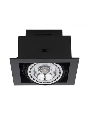 Įleidžiamas kraipomas šviestuvas downlight es111 black, Nowodvorski