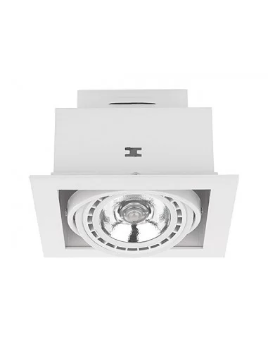 Įleidžiamas kraipomas šviestuvas downlight es111 white, Nowodvorski