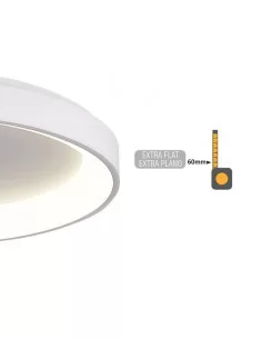 Lubinis LED dimeriuojamas šviestuvas grace d78 4000k black, dali/push, ACB design