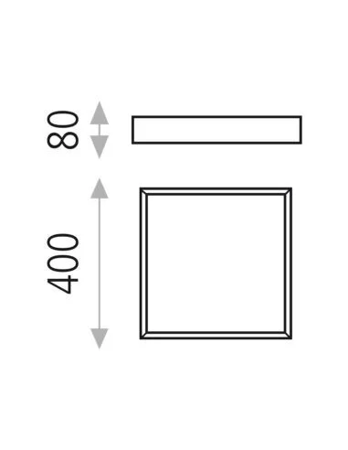 Lubinis LED šviestuvas munich white s, ACB design