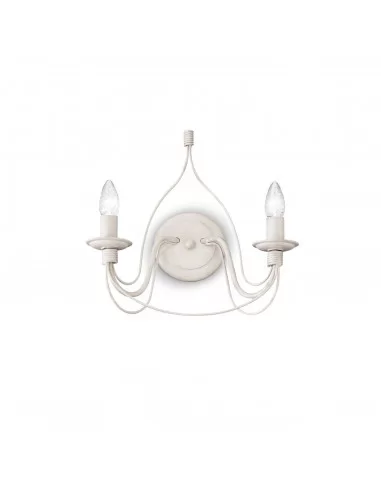 Sieninis šviestuvas corte antique white, Ideal lux