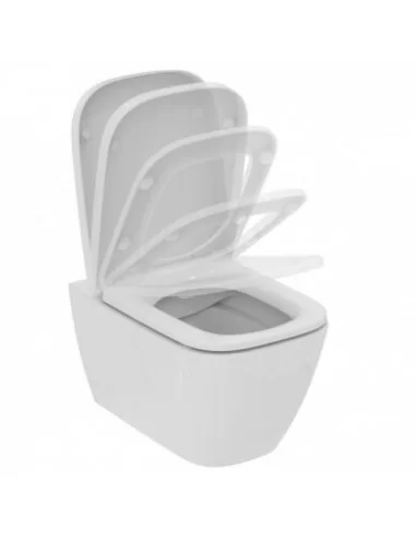 WC pakabinamas I.LIFE B su Soft Close dangčiu, IDEAL STANDARD T461401+T468301