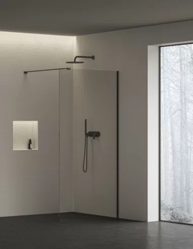 Dušo sienelė Walk-In Air Wall 90-120cm, RAVAK