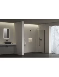 Dušo sienelė Walk-In Air Wall 90-120cm, RAVAK